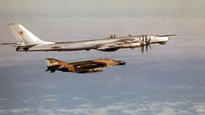 Bormbardier nuclear rus, interceptat de avioane britanice deasupra Mării Nordului