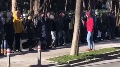 Protest la Spitalul Județean Constanța, după moartea femeii care a așteptat 16 ore la urgențe