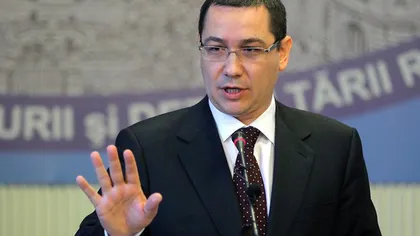 Victor Ponta anunţă căderea guvernului Orban: 