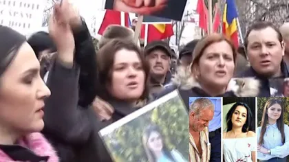 Protest pentru Alexandra şi Luiza, în Bucureşti. Apelul disperat al Alexandrei la 112 a fost difuzat în boxe