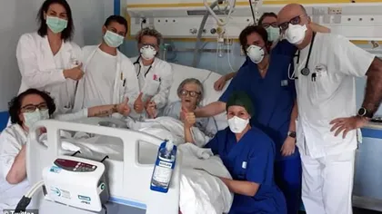 Coronavirus în Italia. O bunicuta in varsta de 95 de ani s-a vindecat de coronavirus: Sunt bine, ma vor trimite acasa