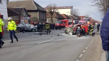 Accident cumplit în Braşov. Un şofer a murit pe loc