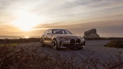 BMW prezintă Concept i4, primul model electric din clasa medie premium. Zgomotul produs de maşină, creat de un compozitor celebru