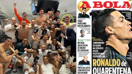 Cristiano Ronaldo se află în CARANTINĂ. Super starul lui Juventus, blocat de coronavirus în MADEIRA