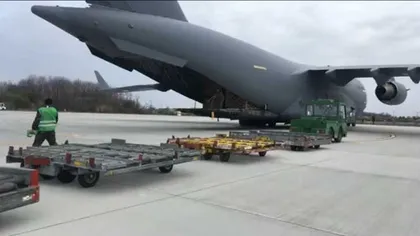 Al doilea transport cu 45 de tone de echipament medical din Coreea de Sud a ajuns în România VIDEO