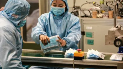 O fabrică de maşini electrice din China a devenit cel mai mare producător de măşti medicale din lume