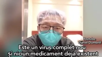 Medic din Wuhan, reţete speciale pentru fiecare grup de simptome VIDEO