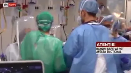 IMAGINI de groază din spitalul din Bergamo, Italia. Medicii sunt depăşi de numărul mare de pacienţi cu coronavirus