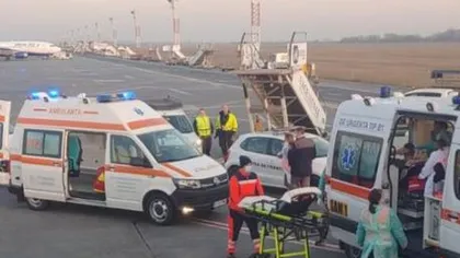 Aterizare de urgenţă pe aeroportul Otopeni. Un pasager a făcut infarct