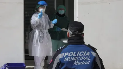COVID-19. Număr record de morţi în Spania, în ultimele 24 de ore. 769 de persoane au fost răpuse de virus