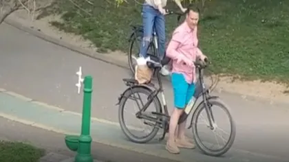 Robert Negoiţă şi iubita sa amendaţi cu câte 10.000 de lei pentru plimbarea cu bicicletele în Parcul IOR. Reacţia primarului