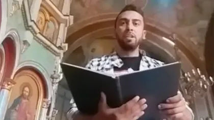 Rugăciunea scandaloasă a unui tânăr rom într-o biserică din Dolj: 