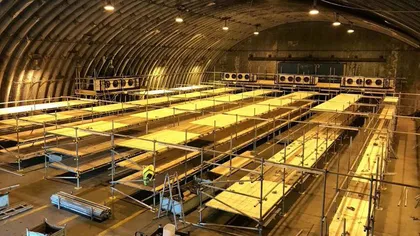 Bază militară transformată în morgă. Imagini din hangarul unde vor fi duşi peste 5.000 de morţi VIDEO