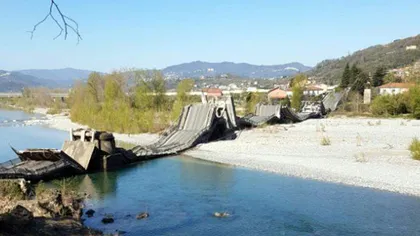 Imagini teribile din Italia. Un pod uriaş s-a prăbuşit VIDEO