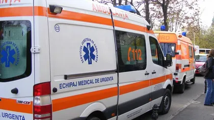 Explozie puternică la Braşov. Un bărbat a suferit arsuri grave