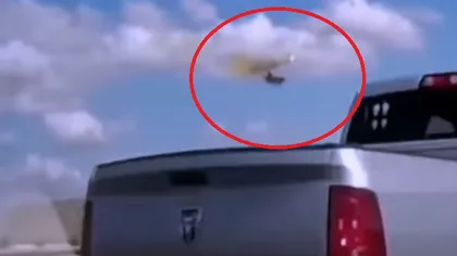 VIDEO - Momentul în care un avion se prăbuşeşte în timpul unui zbor de antrenament