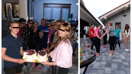 Poliţist local din Lugoj, petrecere de ziua soţiei cu grătare şi hore