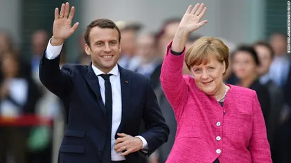 ECONOMIA EUROPEI Macron şi Merkel propun un plan de relansare de 500 de miliarde de euro