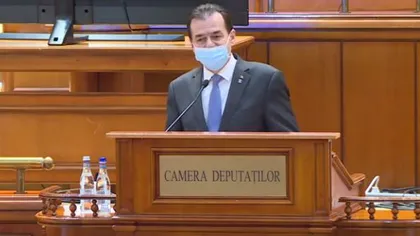 Ludovic Orban îi taxează pe Marcel Ciolacu pentru că nu a purtat mască în Parlament. 