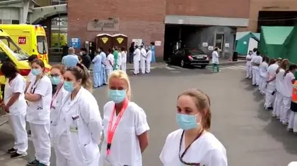 Protest mut al medicilor, împotriva premierului Belgiei. Cum a fost umilit şeful Guvernului, la sosirea la spital VIDEO