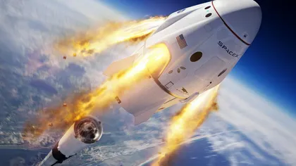 SpaceX. LIVE VIDEO lansarea Crew Dragon în spaţiu. Moment istoric, lansarea este o reuşită UPDATE