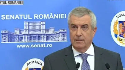 Tăriceanu, ripostă după anunţul lui Iohannis: Preşedintele ne prosteşte în faţă