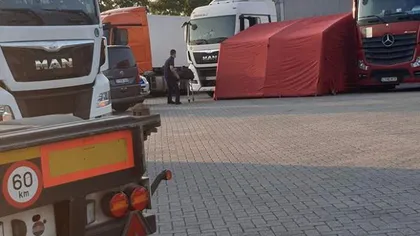 Şofer de TIR român, găsit mort într-o parcare din Belgia. S-a spânzurat în cabina camionului