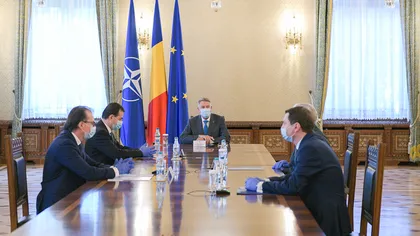 Klaus Iohannis, şedinţă cu premierul şi mai mulţi miniştri pe teme economice, la Cotroceni