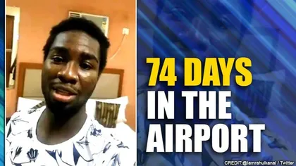 Un fotbalist ghanez a fost nevoit să locuiască în aeroportul din Mumbai 74 de zile