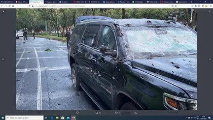 Atentat la viaţa şefului securităţii din Mexico City, două gărzi de corp au fost ucise. Totul s-a petrecut în centrul capitalei VIDEO