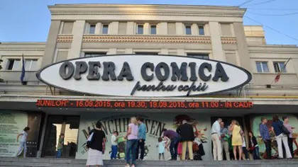 1 IUNIE Ziua Copilului. Opera Comică a amplasat două scene în aer liber. Iată programul pe toată luna iunie