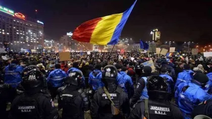 Jandarmeria vrea amenzi URIAŞE pentru protestatarii care înjură şi dau peste cap activitatea instituţiilor