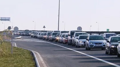Trafic oprit pe pe Autostrada A2 Bucureşti - Constanţa, din cauza unui accident rutier