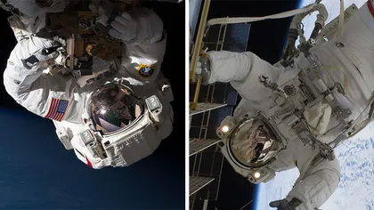 Astronauţii NASA au ieşit în spaţiu pentru o misiune înafara ISS. Imaginile LIVE sunt UIMITOARE