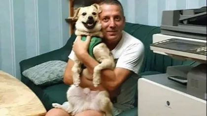 Câinele lui Costin Mărculescu suferă după dispariţia stăpânului său. Ce i-a făcut prietenei artistului, care l-a luat la ea acasă