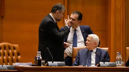 Marcel Ciolacu îl scoate pe Orban la tabla Parlamentului: 