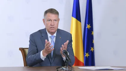 Klaus Iohannis, apel către români. 