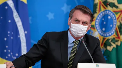 Preşedintele Jair Bolsonaro a fost testat pozitiv cu Covid 19