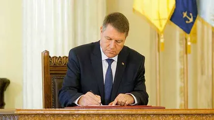 Iohannis a promulgat legea privind completarea şi depunerea declaraţiilor de avere în format electronic