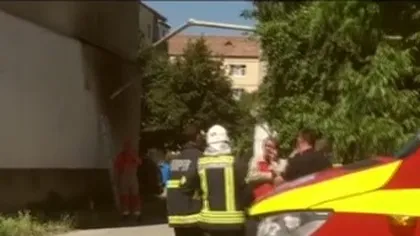 Pericol de explozie pe o stradă din Sibiu după ce o conductă de gaz s-a spart