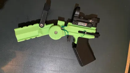 Arme fabricate artizanal cu imprimante 3D, în Timiş. Este primul caz din România