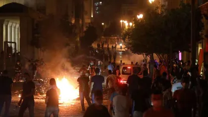 Proteste de amploare la Beirut. Forţele de ordine au folosit gaze lacrimogene pentru dispersarea manifestanţilor