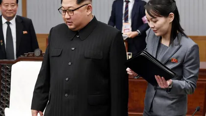 Kim Jong-un şi-a transferat o parte din atribuţii către sora sa, Kim Yo-jong