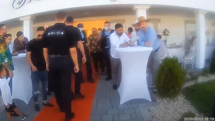 Nuntă cu peste 100 de invitaţi într-un cort din Buzău, oprită de poliţişti. S-a lăsat cu EVACUĂRI şi amenzi uriaşe VIDEO