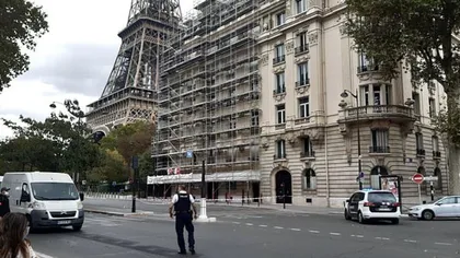 Alertă cu bombă în Paris! Turnul Eiffel a fost evacuat