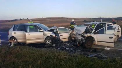 Trei morţi şi doi răniţi, în urma unui accident în Covasna. Traficul a fost blocat