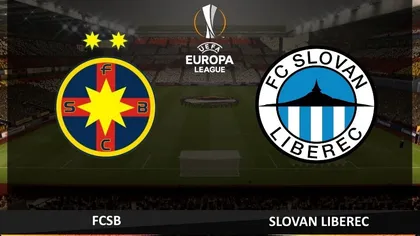 FCSB - SLOVAN LIBEREC 0-2 în turul III preliminar din EUROPA LEAGUE. Dezastru total!