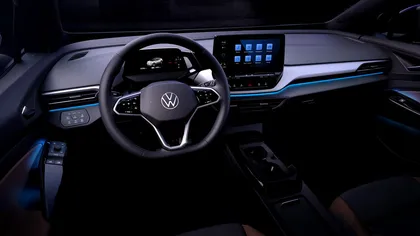 Cum arată Volkswagen ID.4 în interior. E primul SUV electric de la Volkswagen