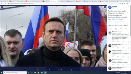 Medicii germani, anunţ de ultimă oră despre Aleksei Navalnîi. Opozantul lui Putin va fi decuplat de la aparatul de ventilaţie
