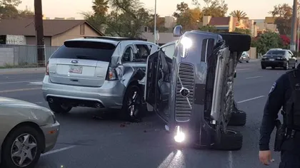 Şoferul de urgenţă al unei maşini Uber Technologies care a omorât o femeie, acuzat de omucidere din neglijenţă